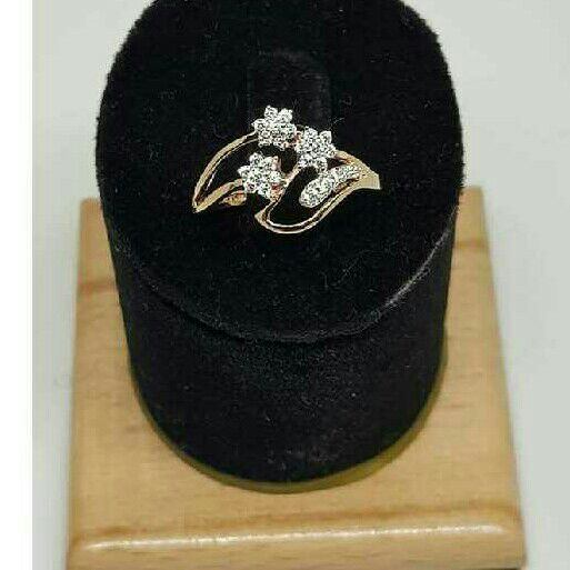 18K Gold Designer Rose Gold Ring