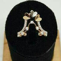18K Gold Modern Rose Gold Ring