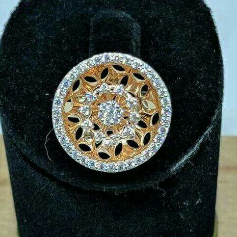 18K Gold Delicate Rose Gold Ring
