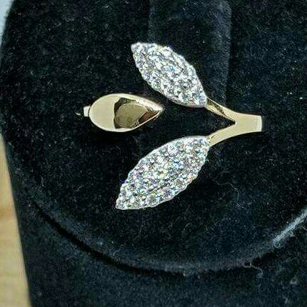 18K Gold Designer Rose Gold Ring