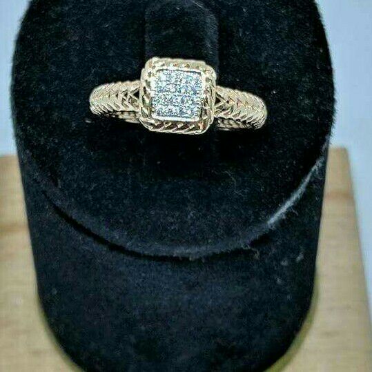 18K Gold Designer Rose Gold Ring