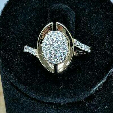 18K Gold Fancy Rose Gold Ring