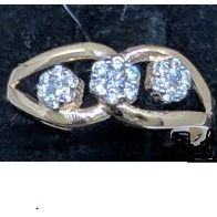 18KT Yellow Gold Ladies Casting Ring