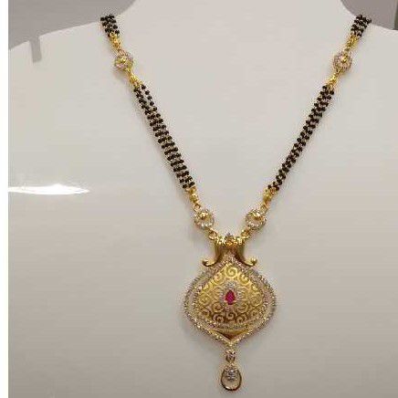 916 Classic Design Gold Dokiya Mangalsutra