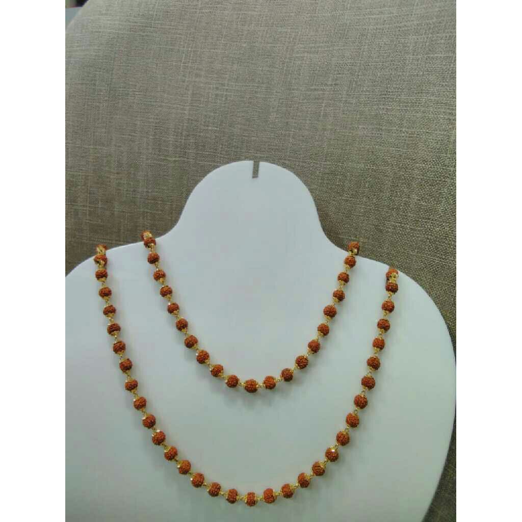 22Kt/916 Gold Fancy Rudraksh Mala
