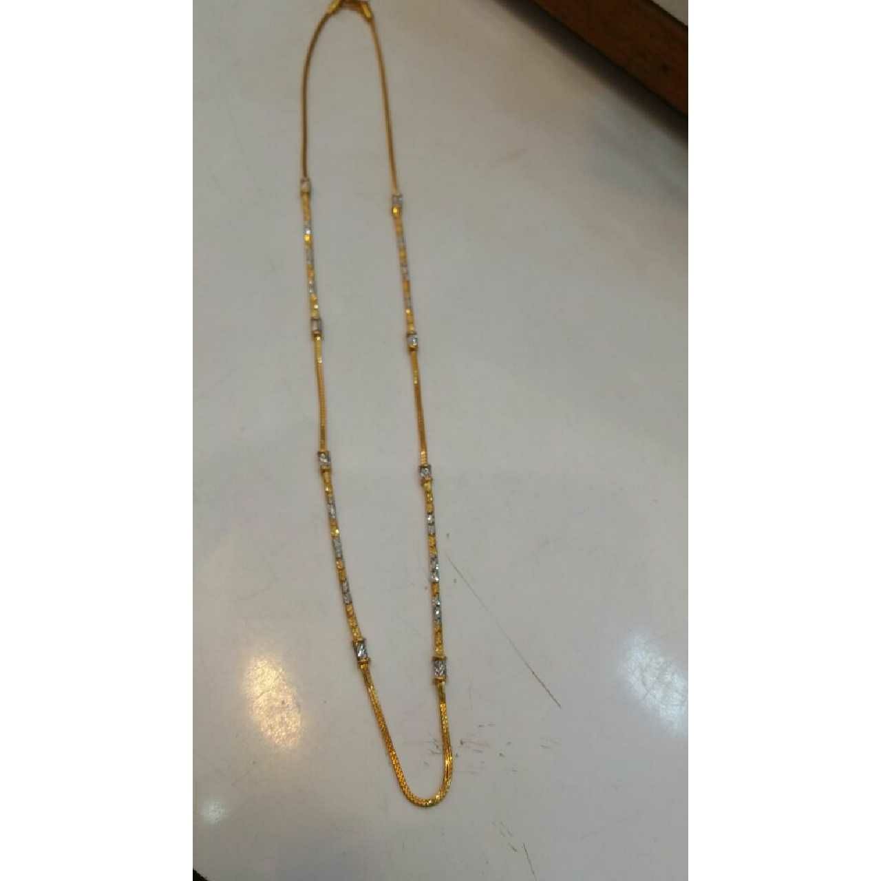 22KT Gold Ladies Stylish Chain