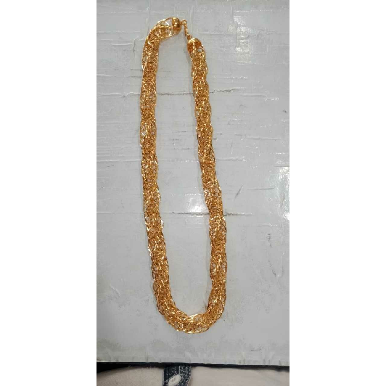 916 Gold Gents Modern Chain Yellow