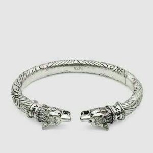 Fancy Silver White Kada
