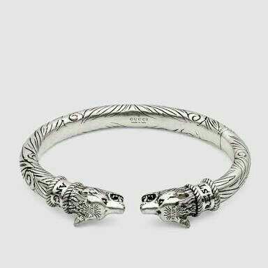 Fancy Silver White Kada