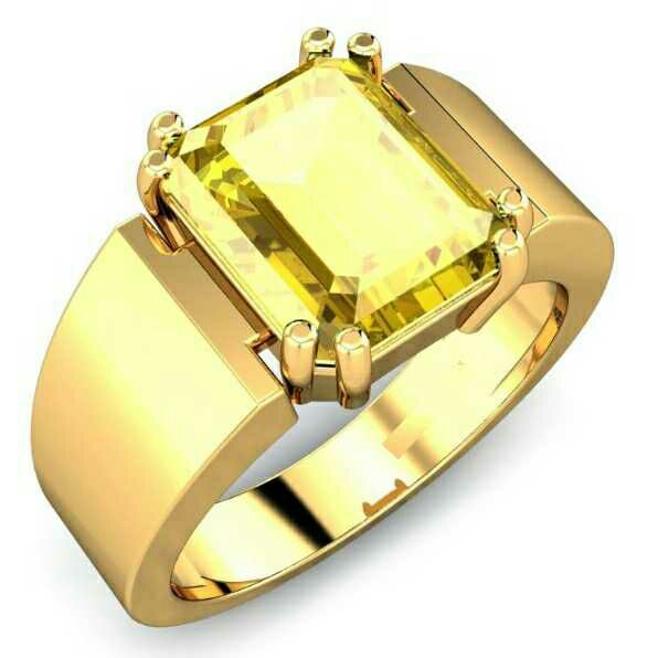 916 Gold Gents Indian Fancy Ring