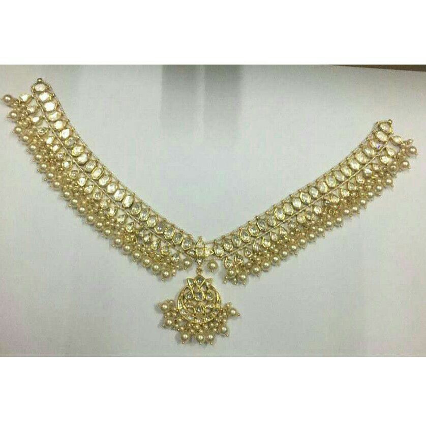 Gold Ladies Artificial Designer Necklace