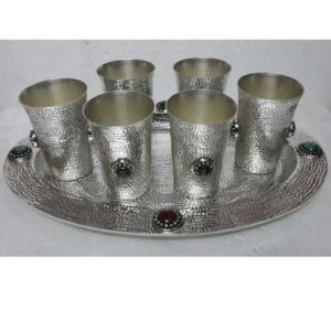 Silver Charming Glass Set