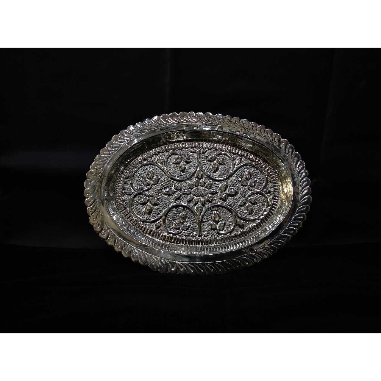 Silver Antique Indian Fancy Plates - Image 4