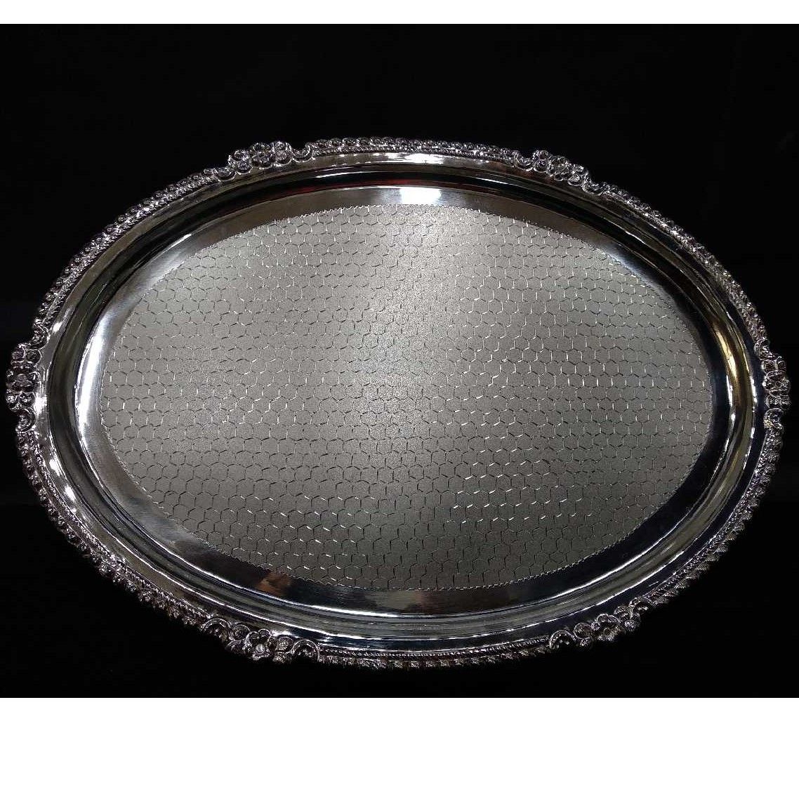 Silver Antique Indian Fancy Plates - Image 3