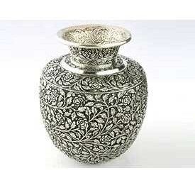 Silver Fancy Pot