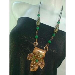 Designer Copper Modern Necklace