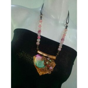 Designer Copper Modern Necklace