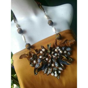 Copper Ladies Machine Cut Classic Necklace