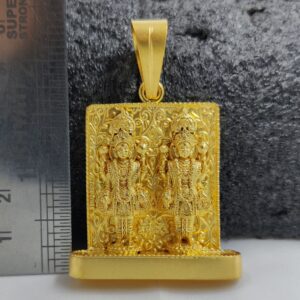 916 Gold Nar Narayan Pendant