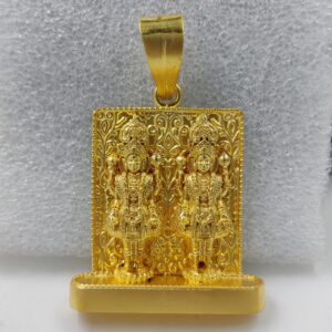 916 Gold Nar Narayan Pendant