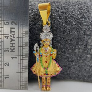 916 Gold Fancy Harikrishna Maharaj Pendant