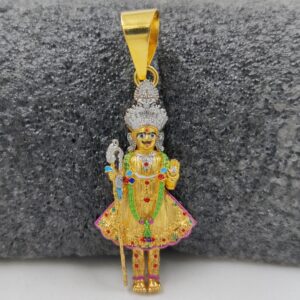 916 Gold Fancy Harikrishna Maharaj Pendant