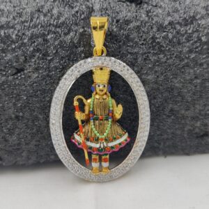 916 Gold Fancy Harikrishna Maharaj Pendant