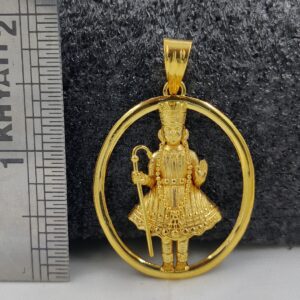 916 Gold Fancy HariKrishna Maharaj Pendant