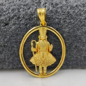916 Gold Fancy HariKrishna Maharaj Pendant