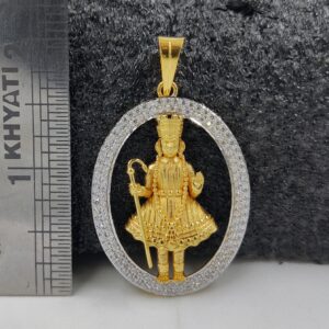 916 Gold Fancy Harikrishna Maharaj Pendant