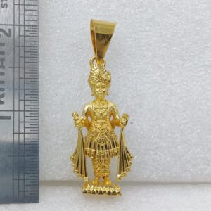 916 Gold Ghanshyam Maharaj Pendant