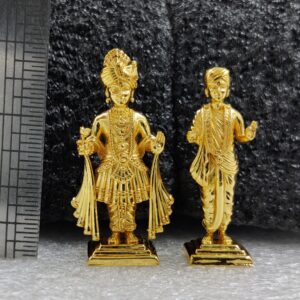 916 Gold Akshar & Purashottam Statue
