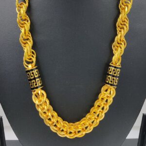 916 Gold Fancy Hollow Chain