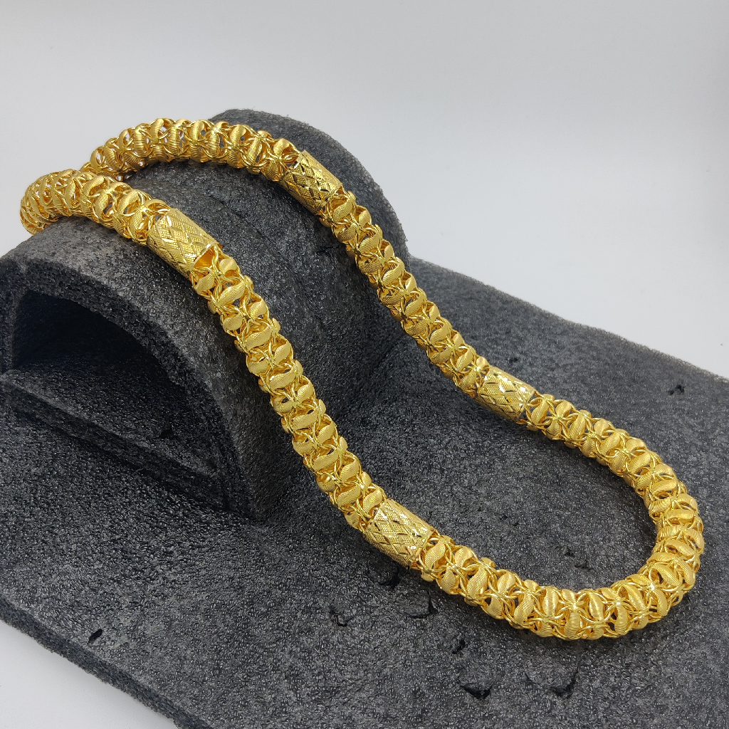 916 Gold Fancy Super Hollow Chain