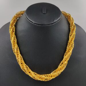 916 gold fancy indo Hollow kadam chain