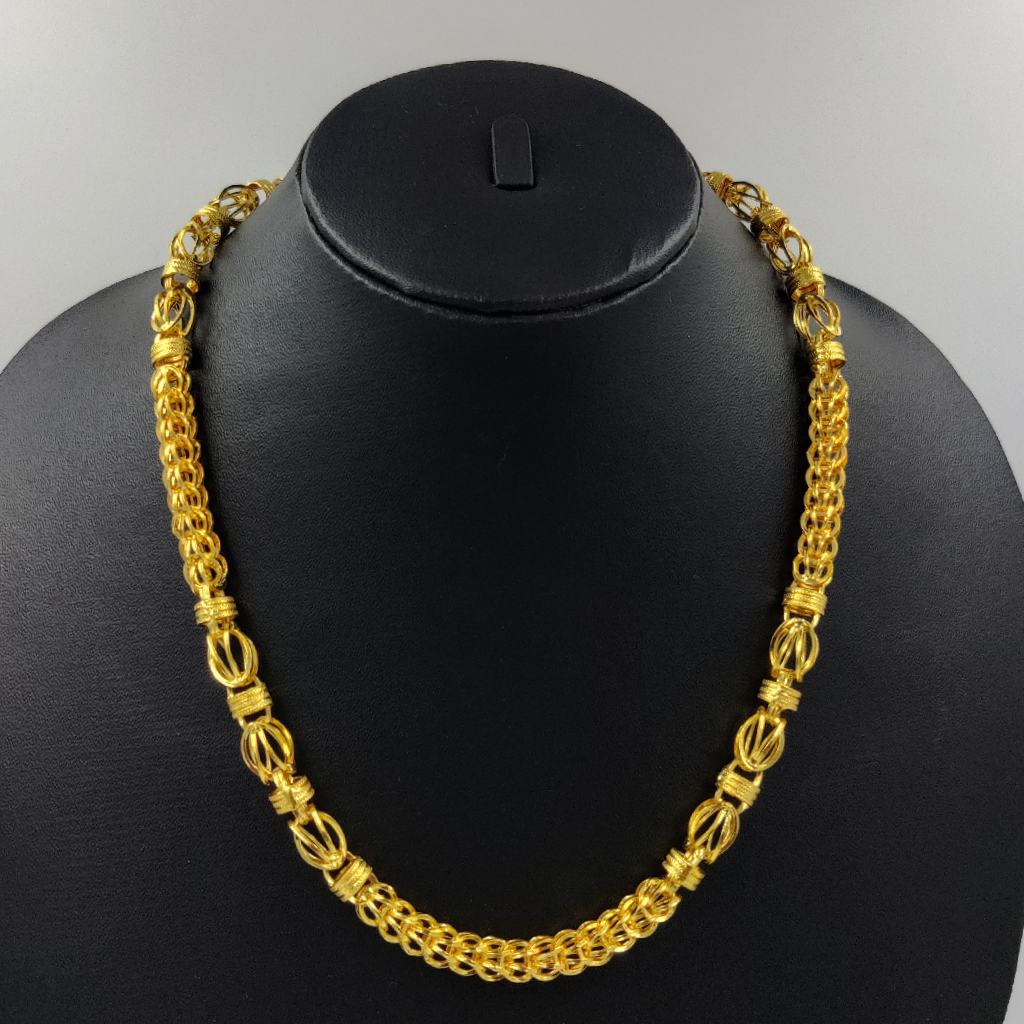 916 Gold Indo Hollow Chain - Image 2