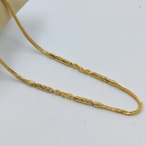 916 gold fancy ladies handmade chain