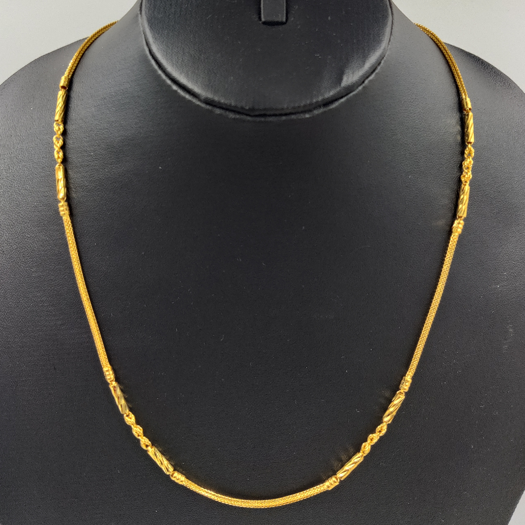 916 gold fancy ladies handmade chain