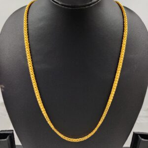 916 gold fancy handmade chain
