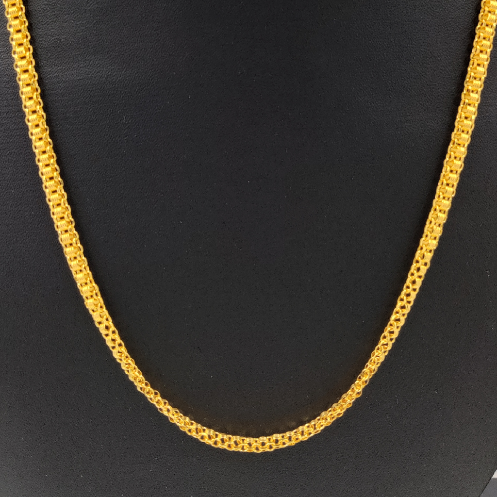 916 gold fancy handmade chain