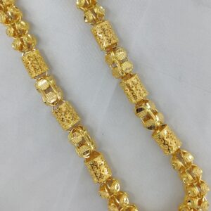 916 gold fancy gent's super hollow chain