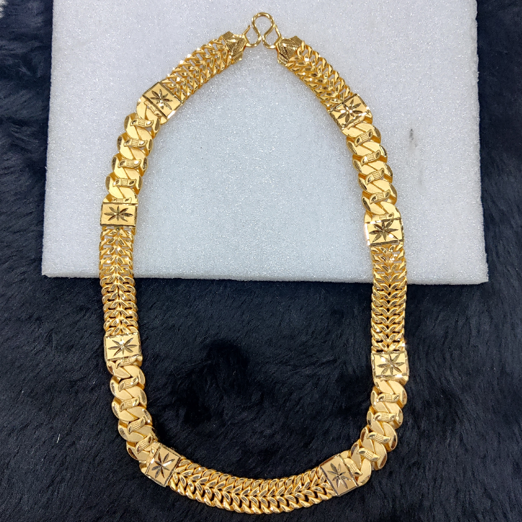 916 Gold Fancy Cutting Chain - Image 3