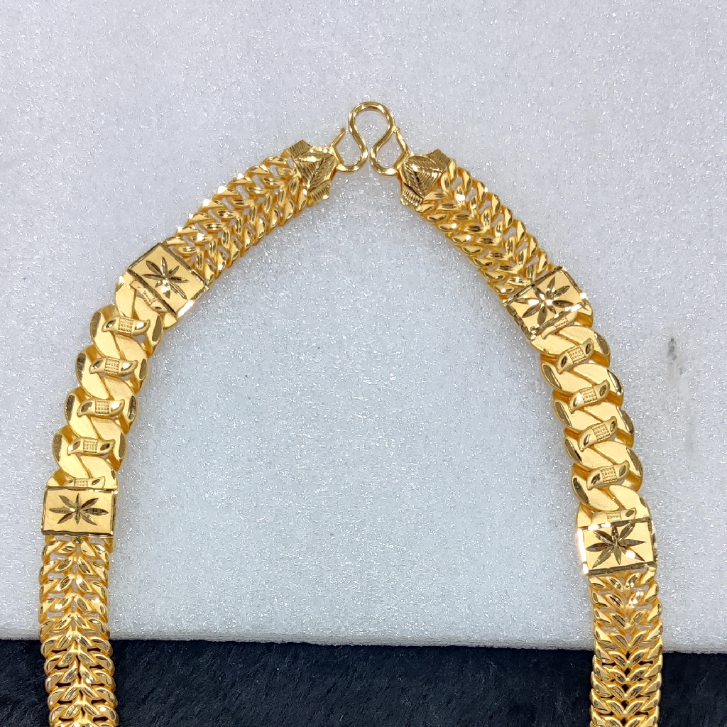 916 Gold Fancy Cutting Chain - Image 2
