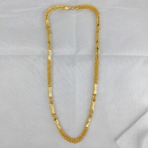 916 gold fancy indo hollow chain