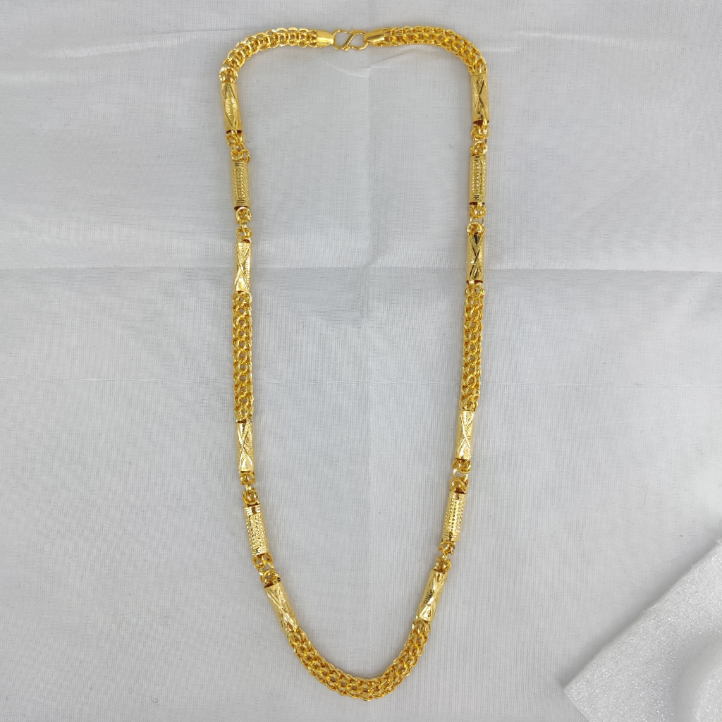 916 gold fancy indo hollow chain - Image 3