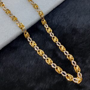 916 gold fancy hollow chain