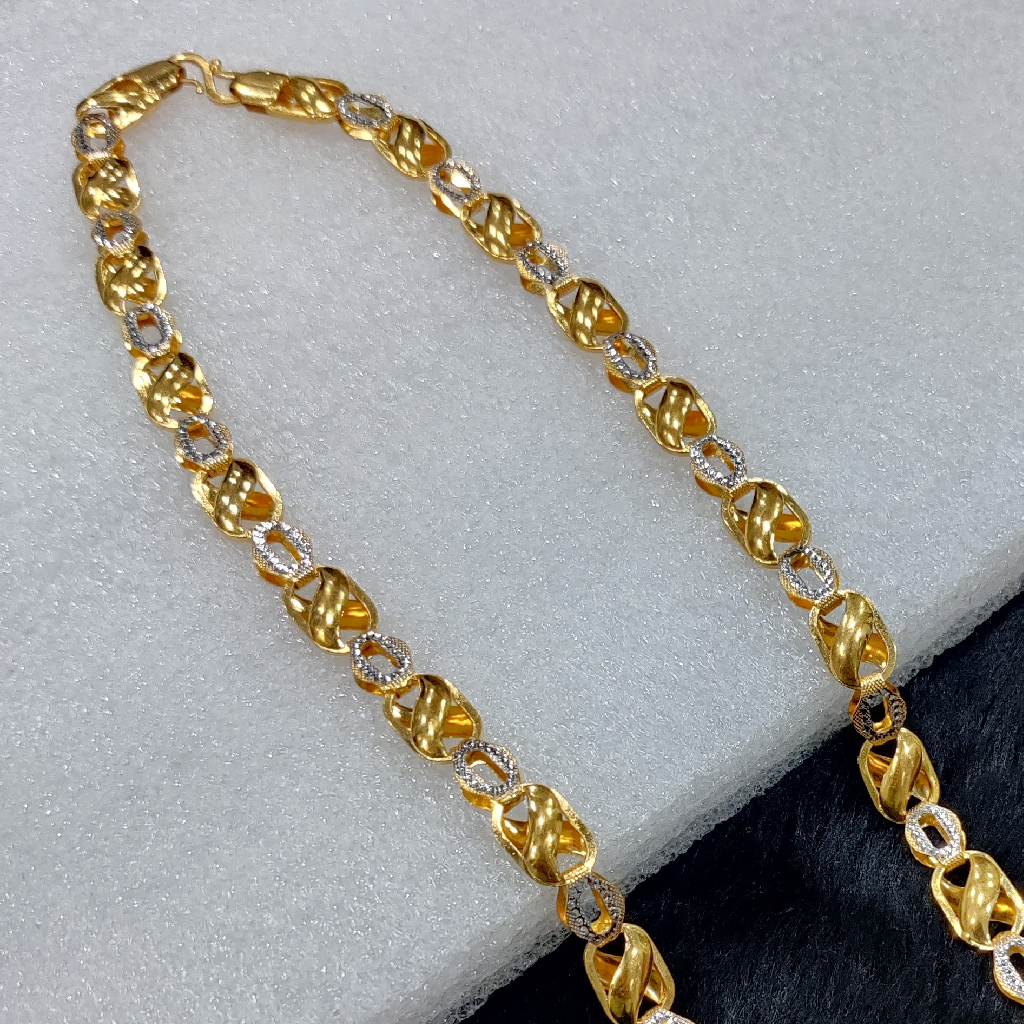 916 gold fancy hollow chain - Image 2