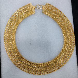 916 Gold Fancy Gent's Singapuri Chain