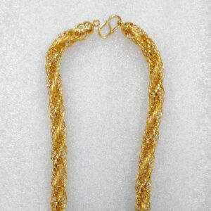 916 Gold Fancy Gent's Kadam Chain