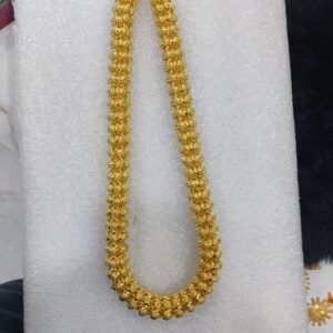 916 Gold Fancy Gent's Super Hollow Chain
